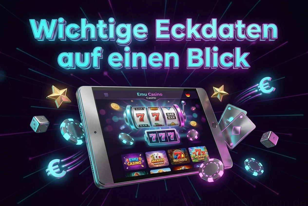 Wichtige Eckdaten auf einen Blick